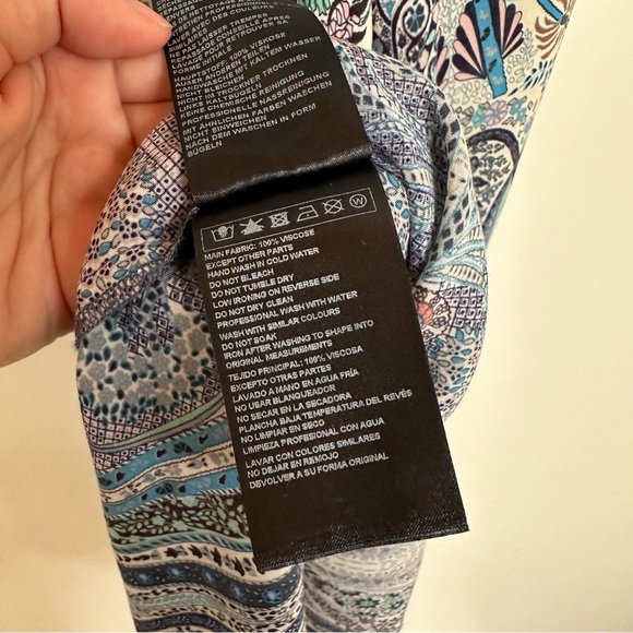 ba&sh Blue Paisley Midi Dress - Picture 9 of 13